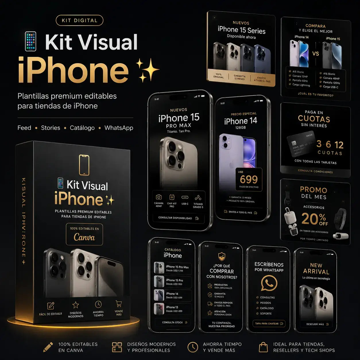 📱 Kit Visual iPhone ✨