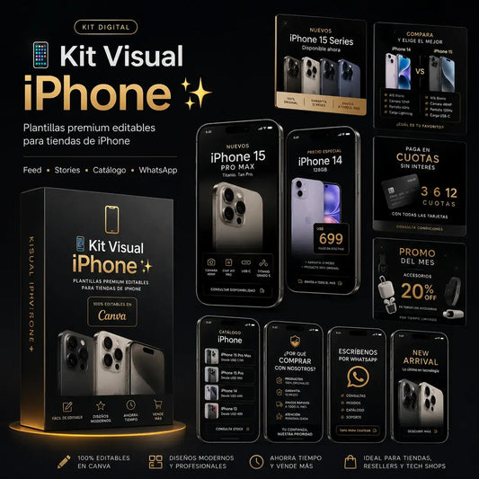 📱 Kit Visual iPhone ✨
